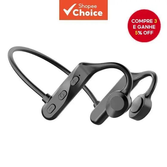 BL09 Fones De Ouvido Condução Ar Sem Fio Bluetooth Esportes À Prova Dwaterproof Água Estéreo Com Microfone Mãos-Livres P