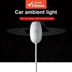 Salange Luz Ambiente para Carro USB, Projetor de Luz LED Estelar, Decoração Romântica para Festa, Saturno e Galáxia