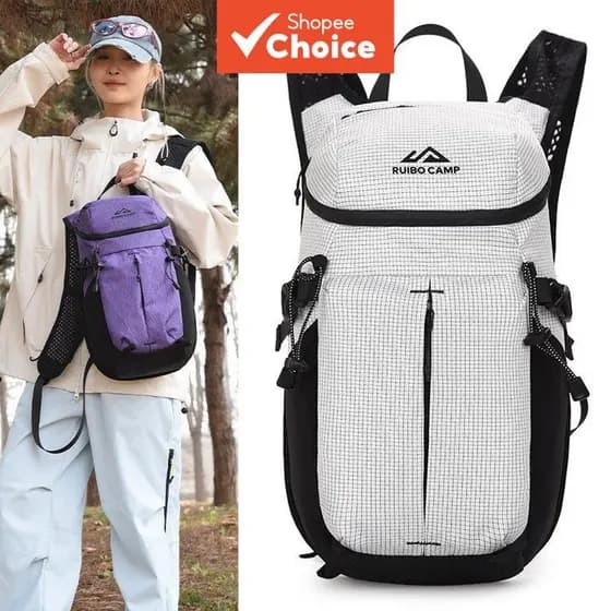 Mochila leve unissex para trilha, escalada, ciclismo, viagem e aventuras ao ar livre