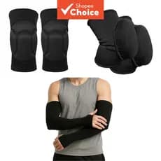 Uniforme De Vôlei , Incluindo Joelheiras , Cotoveleiras E Braços ; Proteção Solar Uv50 + Mangas Compridas Roupas Esporti