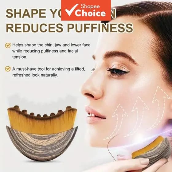 Novo Massageador De Drenagem Facial Para Contorno Linfático-Design Ergonômico Ajuste Preciso Da Pele , Ferramenta De Esc