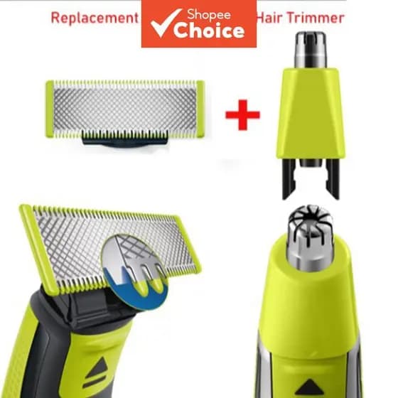 For MLG Barbeador Elétrico à Prova d'Água Recarregável e Lavável, Aparador de Corpo e Barba Masculino