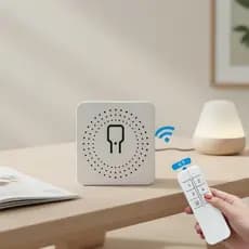 16A Mini WiFi Tomada Inteligente Controlável por Voz Compatível com Alexa