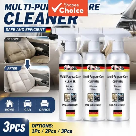 Limpador De Espuma 120ml Cera De Lavagem Interior Multiuso Perfume Fresco Para Automotivo