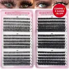 Cílios Tufo Volumosos Extensão de Cílios 30D 40D 50D 60D 80D 100D Volume Individual DIY Extensão de Cílios Cacho D Fofo