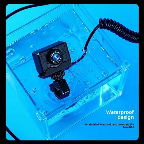 L3 Motocicleta Dash Cam HD 1080p À Prova D'água Ipx6 Otg Direct Connect Gravador De Condução De Bicicleta