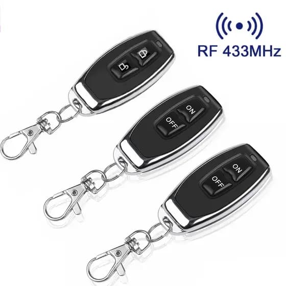 433MHz Controle Remoto Universal Sem Fio Interruptor EV1527 Transmissor Inteligente para Casa para Portão de Carro