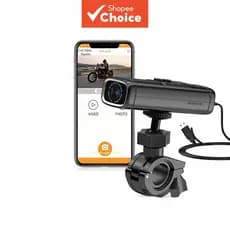 Câmera Veicular para Moto ROADWINNER Q1 2K 1440P HD Anti-Vibração WiFi IP66 À Prova D’Água para Capacete e Moto