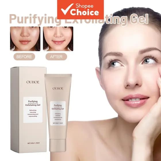 Gel Esfoliante Purificador | Removedor de cravos e espinhas, esfoliador facial de limpeza profunda
