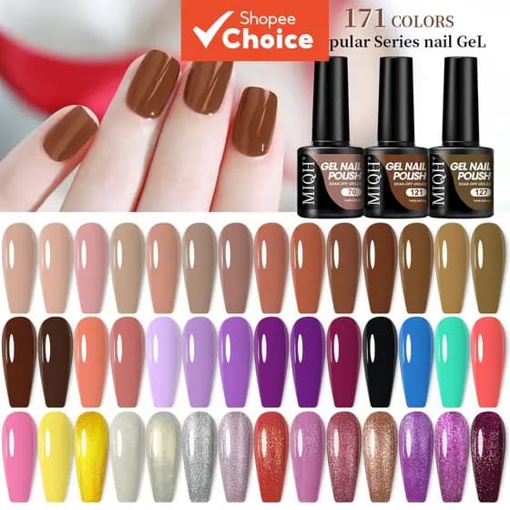 Conjunto de 8 esmaltes sólidos de 7 ml cada, ideais para uso diário. Alta pigmentação, não encolhe. Esmalte sólido