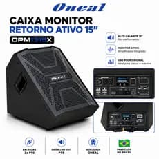 CAIXA  RETORNO MONITOR ATIVO 15" ONEAL OPM1315X