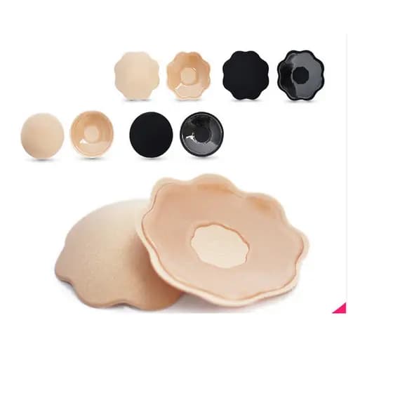 KT 2 PARES Protetor Tapa Mamilo de Tecido com Silicone