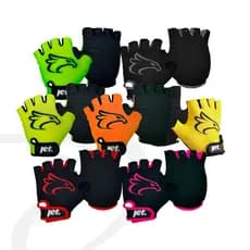 Luvas Meio Dedo  Esportes Unissex Ciclismo Bike Mtb Fitness Enduro Downhill Montanhismo Jet Adventure Eagle Várias Cores