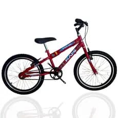 Bicicleta Infantil Criança Aro 20 Menino Kami Bikes Heróis Homem Aranha Homem de Ferro Cor Vermelho