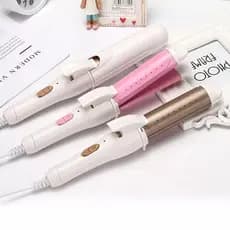 Modelador De Cachos E Chapinha 2 Em 1 De Barril 30mm Ferro Profissional