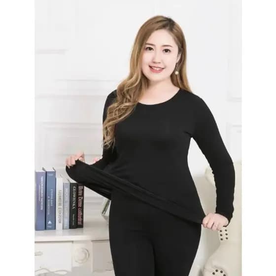 Blusa Térmica Feminina Peluciada Inverno
