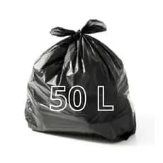Saco de Lixo  Rolo 50 Un Super Resistente Reforçado Com 50L Kit com 2