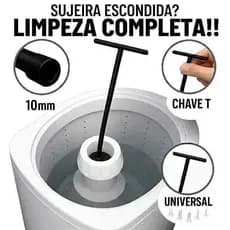 Chave T 10mm Chave Longa Agitador Lavadora Máquina Brastemp Electrolux Universal Limpeza