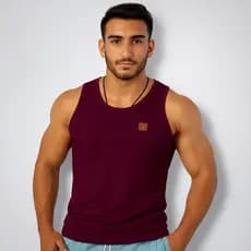 Regata Masculina Algodao Penteado Premium Conforto e Estilo, Praia e Academia Primavera e Verão fit