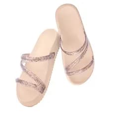 Sandália Papete Feminina Birken Plataforma Rasteirinha Plana