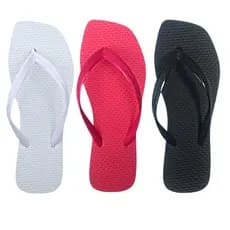Kit 3 Pares sandálias chinelo Feminino