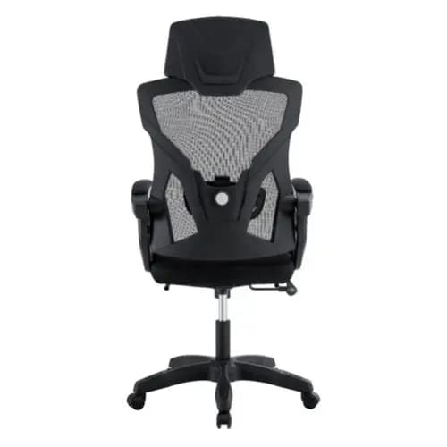 Cadeira Escritório Ajuste Ergonomico Conforto Executivo Gamer Preta Home Office
