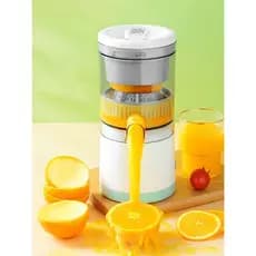 Espremedor Elétrico Laranja Limão Frutas Sucos Recarregável