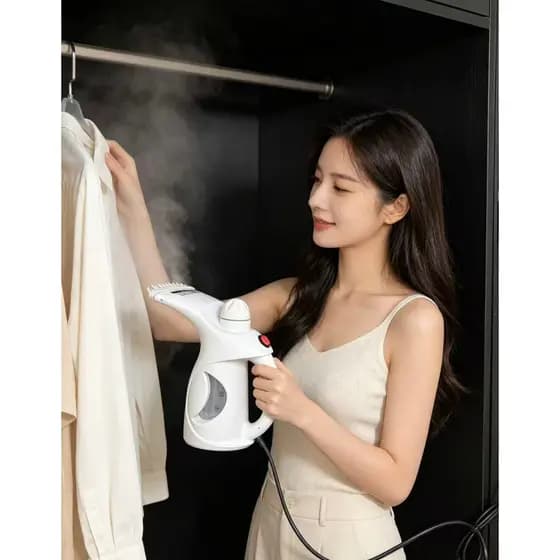 Passadeira 110v Vaporizador A Vapor De Roupas Tira Amasso Portátil 800W