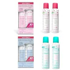 Kit Desodorante Aerosol Antiperspirante Giovanna Baby 150ml