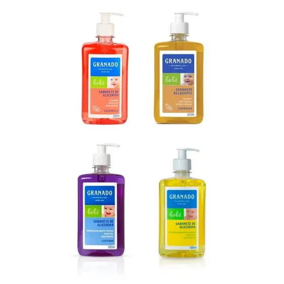 Sabonete Líquido de Glicerina Granado Bebê 500ml