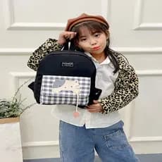 Mochila infantil gatinho desenhos animados mochila criança