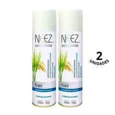 Kit 02 Shampoo A Seco P/ Cabelos Normais Neez Profissional 250ml
