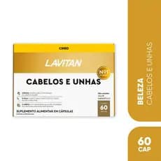 Lavitan Cabelos e Unhas 60 Cápsulas CIMED