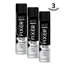 Neez 03 Fixador Longa Duração 24H Alta Fixação Fixa E Modela Profissional