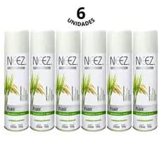 Kit 6 Shampoo a Seco Cabelos Oleosos Refrescante Neez 250mL