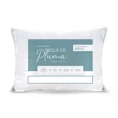 🚚Travesseiro Toque de Pluma  70x50cm – Percal 180 Fios - Envio Imediato