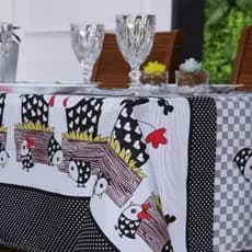👉 Toalha de Mesa Oxford 4, 6, 8, 10 e 12 Lugares 🏡 Elegante e Resistente - Envio Imediato 🚀