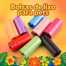 300 Pcs Refil Cata Coco Sacolas Saquinhos Biodegradável Prático Para Pet