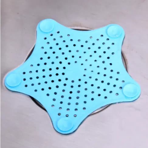 Tampa De Silicone Ralo Pia Tampa Estrela Cozinha Banheiro Universal Filtro