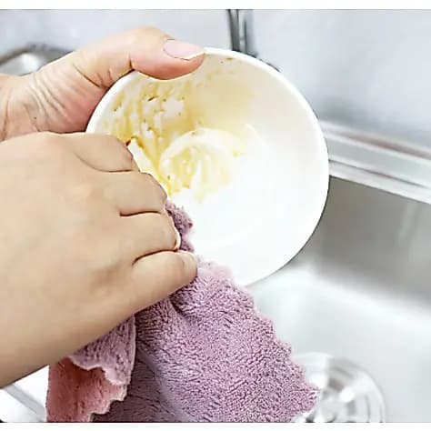 Pano De Limpeza Microfibra Para Forte Absorção De Água Toalha De Limpeza Doméstica