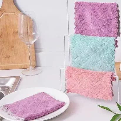 Pano De Limpeza Alta Qualidade Pano Super Absorvente Microfibra Para Toalha De Limpeza Doméstica Limpar De Cozinha