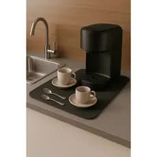 Kit 2 Tapete Escorredor De Louça Absorvente Antiderrapante Para Pia 70x35cm