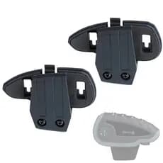 2 Suporte Compativel V8 InterComunicador de Moto Capacete