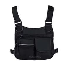 Pochete COLETE PEITORAL Esportivo Bolsa Bag CHEST Ciclismo Trilhas Motoboy