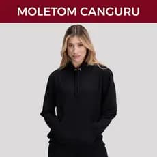 Moletom Feminino com Capuz Canguru