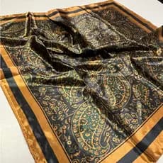 Lenço Cetim Estampas Diversas 90x90