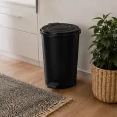 Lixeira Com Pedal 8,5 Litros Prática e Funcional Cozinha Banheiro