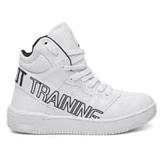 Bota de Treino Botinha Cano Alto Feminino Elastic Divas Fitness Dança Zumba Musculação Academia