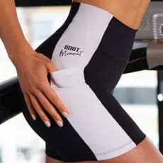 Short Movement Fitness Academia Cintura Alta com Bolso Boot Training Brasil
