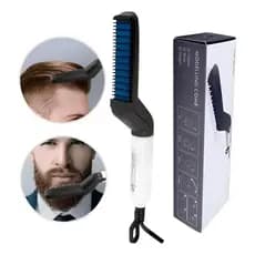 Chapinha Pente Alisador Modelador Barba E Cabelo Masculino